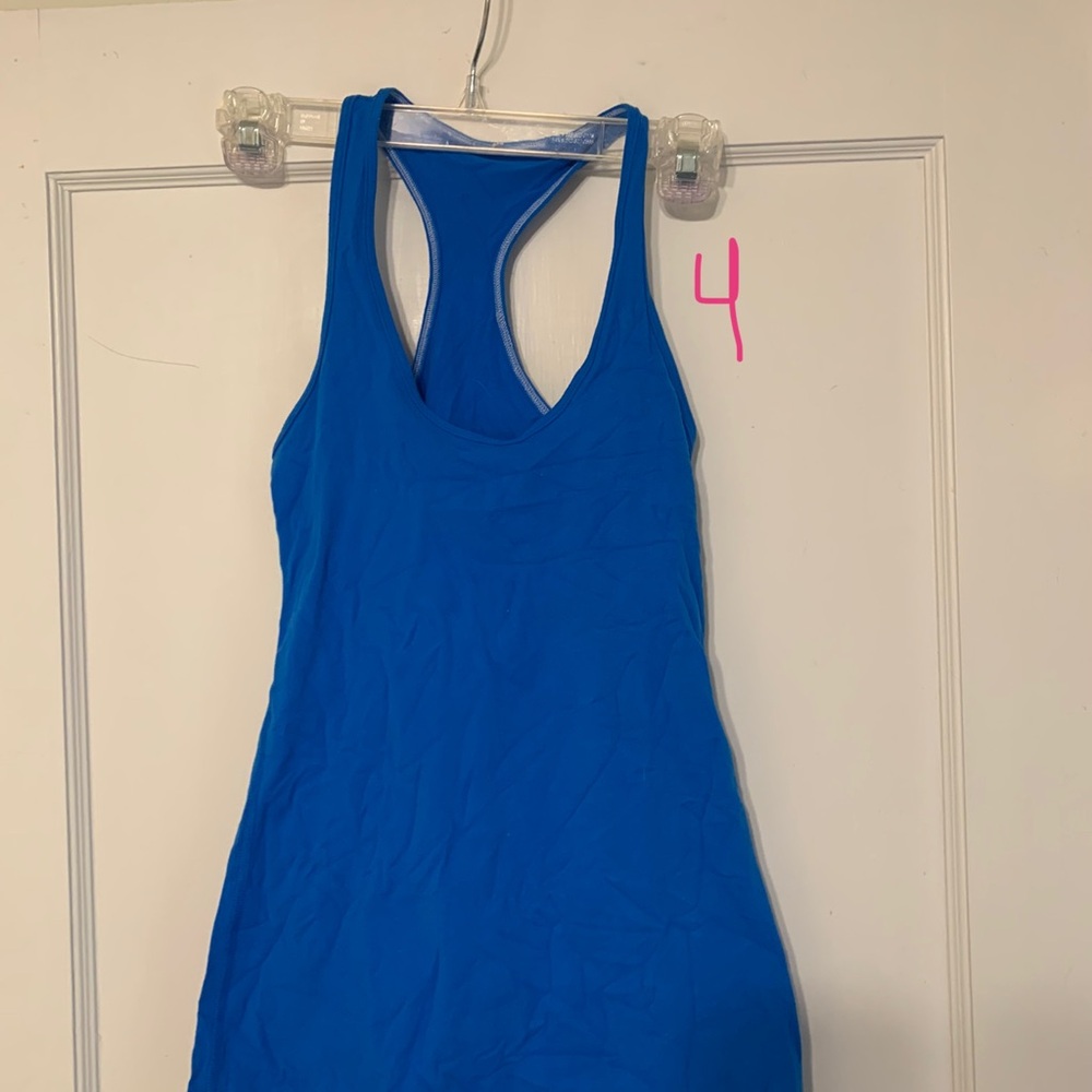 Lululemon Women's Blue Racerback Tank Top